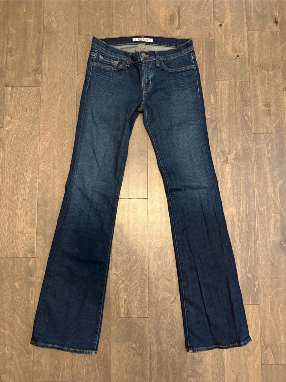 J Brand Dark Indigo Bootcut Jeans Size 28